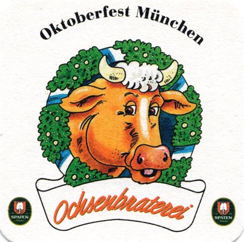 mnchen m-by spaten spat ochsen 1a (185-oktoberfest-ochsenkopf)